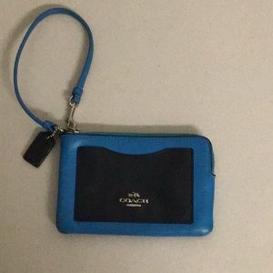 Coach wristlet.